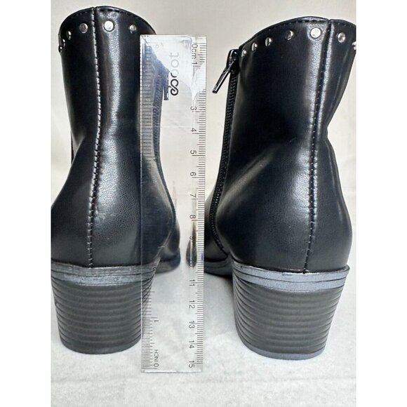 BP by Nordstrom Wylie Black Ankle Boot Size 6 Bootie - Picture 10 of 14